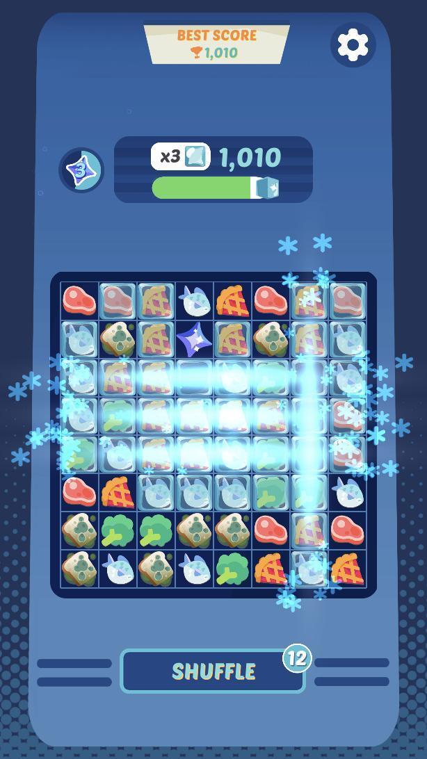 Freeze Match: Food Puzzle Screenshot2