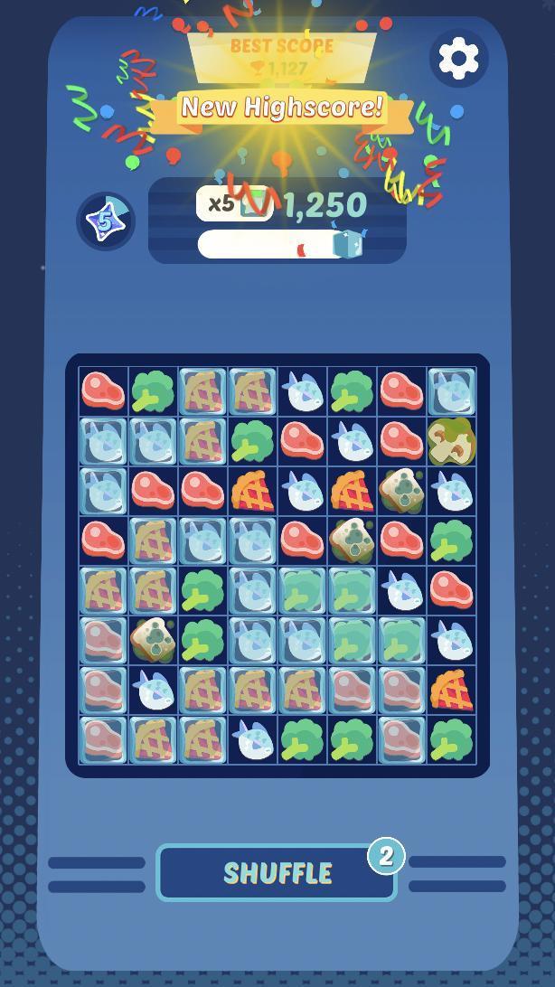 Freeze Match: Food Puzzle Screenshot4