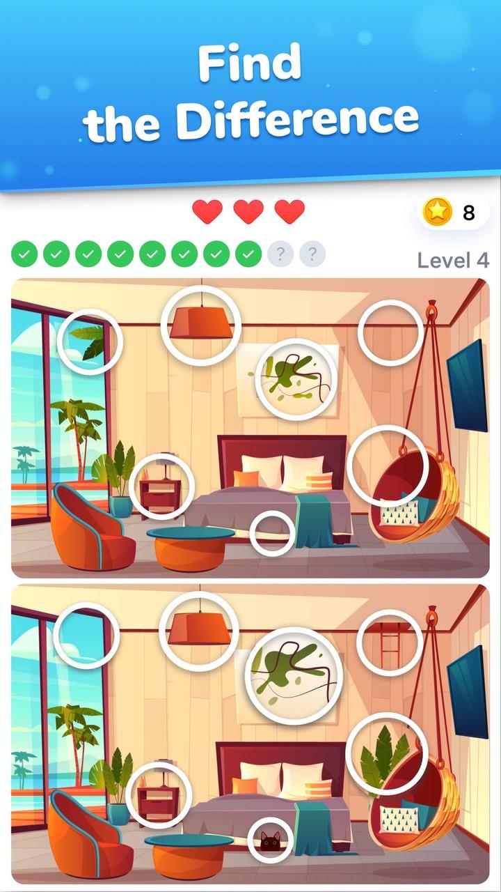 Differences - spot & find them Screenshot1