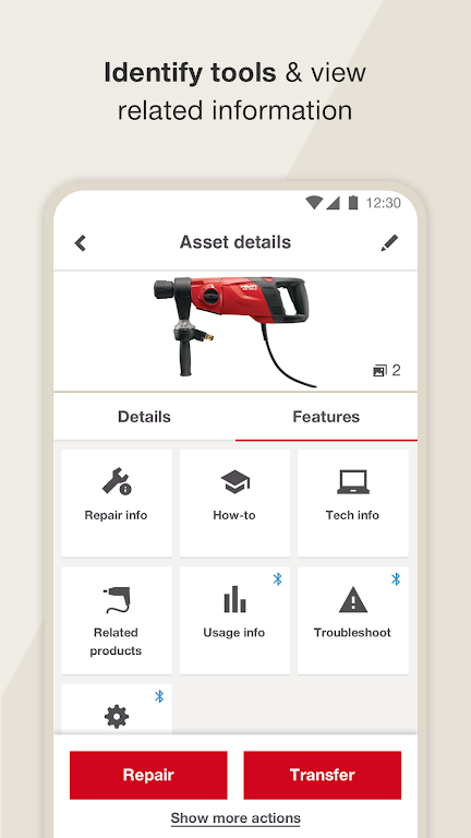 Hilti ONTrack 3 Screenshot2