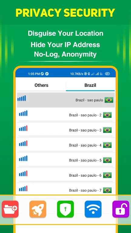 Brazil VPN Screenshot3