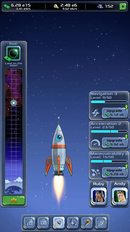 Idle Tycoon: Space Company Screenshot1