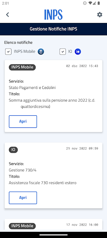 INPS Mobile Screenshot4