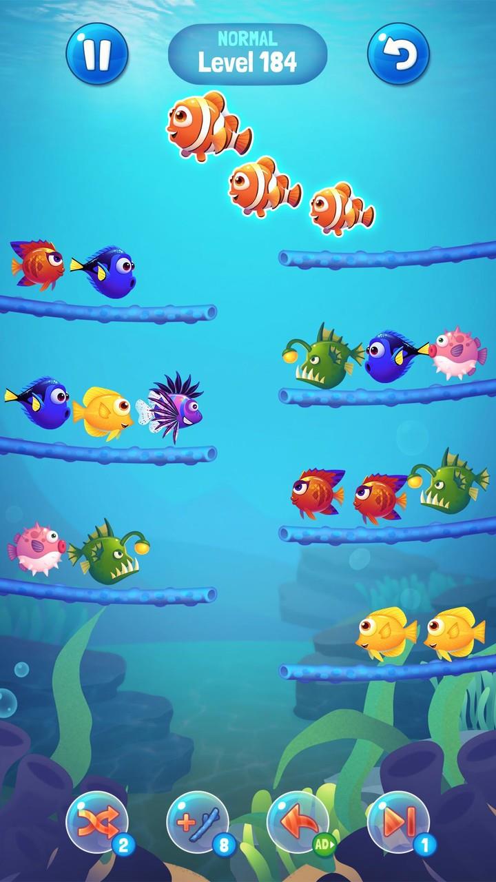 Fish Sort Puzzle - Color Fish Screenshot4