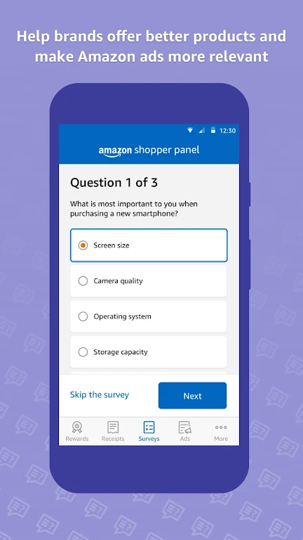 Amazon Shopper Panel Screenshot4