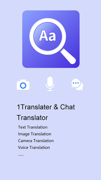 1 Translate & Chat Translator Screenshot1