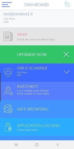 Defenx Security Suite Screenshot1