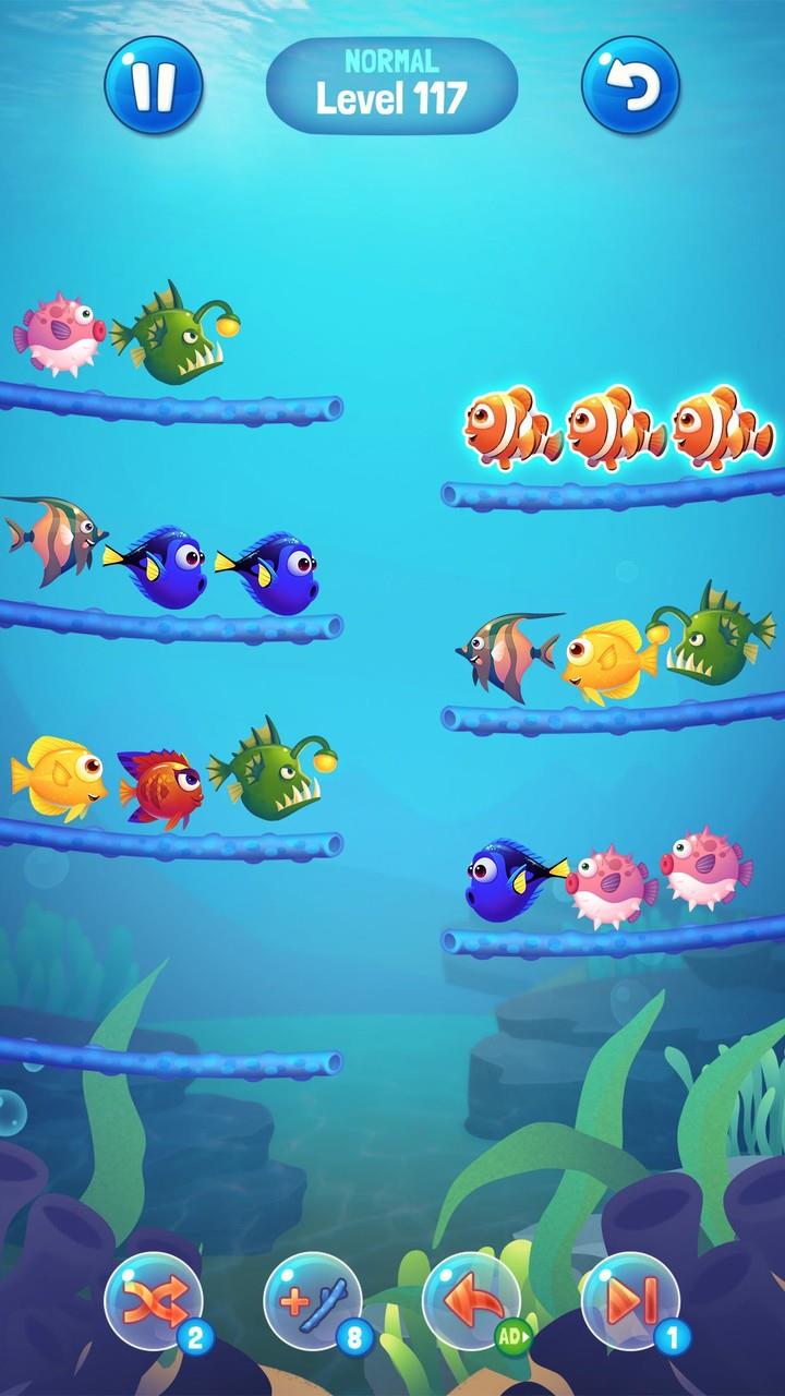 Fish Sort Puzzle - Color Fish Screenshot3