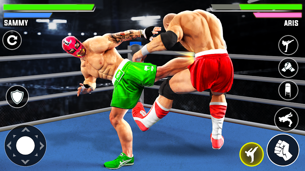 Real Wrestling Arena Fight 3D Screenshot2