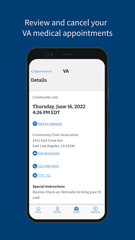 VA: Health and Benefits Screenshot4