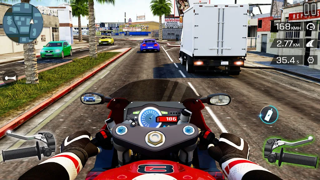 Highway Bike Riding Simulator Screenshot3