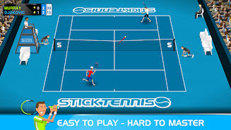 Stick Tennis Screenshot1