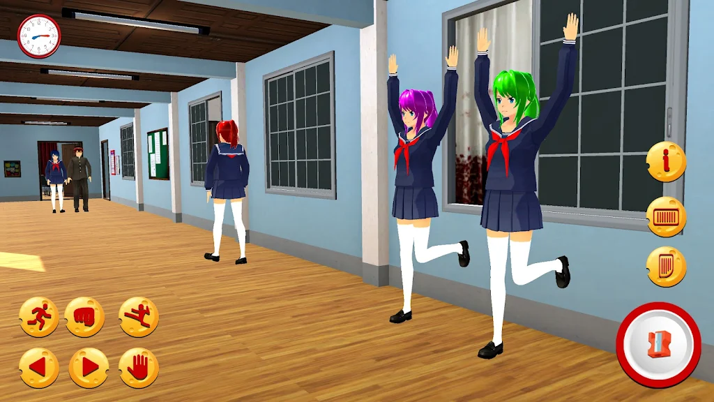 Anime High School Girl 3D Game Screenshot2