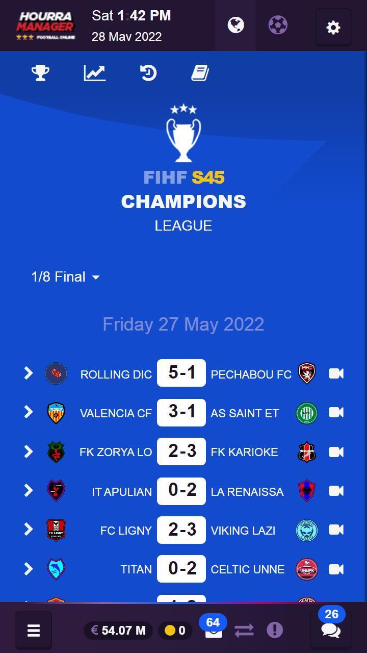 Hourra Manager Football Screenshot1