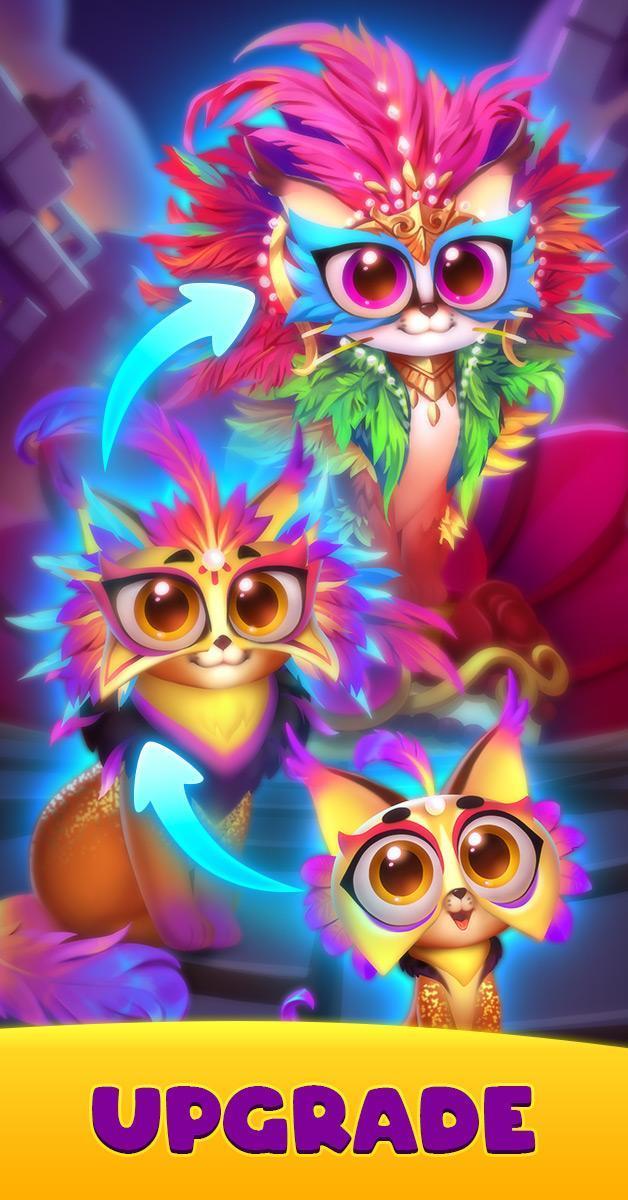 Merge Cats: Magic games Screenshot4