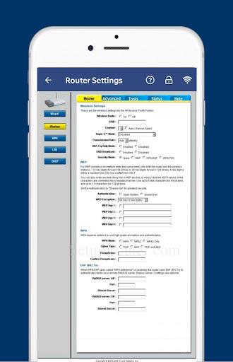 All WiFi Router Admin Setup Screenshot2