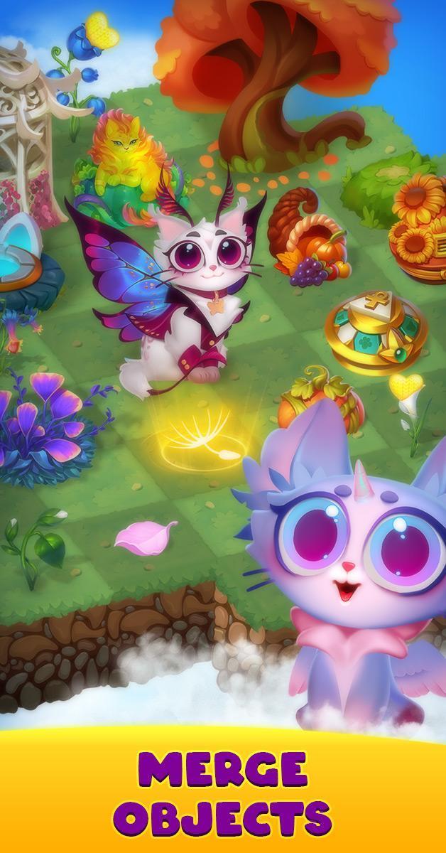 Merge Cats: Magic games Screenshot5