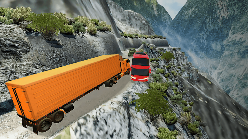 Risky Roads Bus Driver Offroad Screenshot4