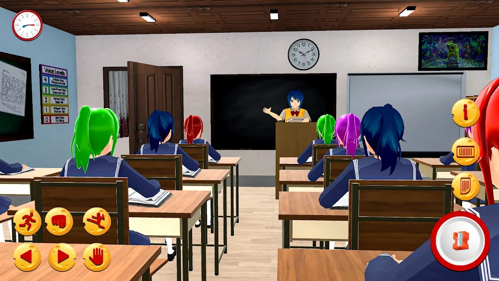 Anime High School Girl 3D Game Screenshot1