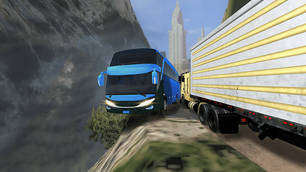 Risky Roads Bus Driver Offroad Screenshot3