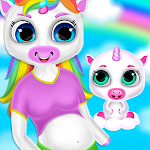 Unicorn newborn babysitter APK