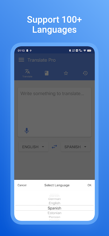 Translate Pro - Text & Voice Screenshot2