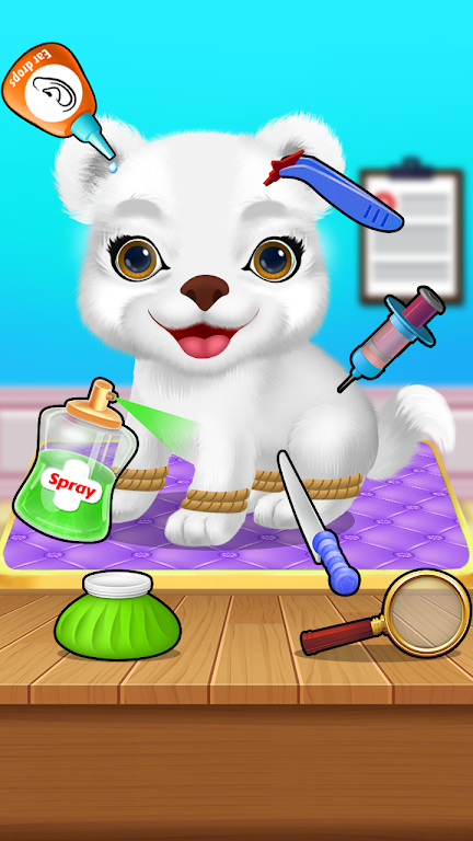 Puppy Salon - Pet care games Screenshot4