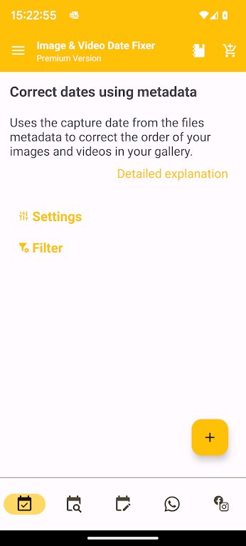 EXIF Image & Video Date Fixer Screenshot1