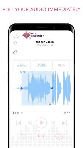 Voice Recorder and Editor App Screenshot2