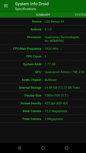 System Info Droid Screenshot1