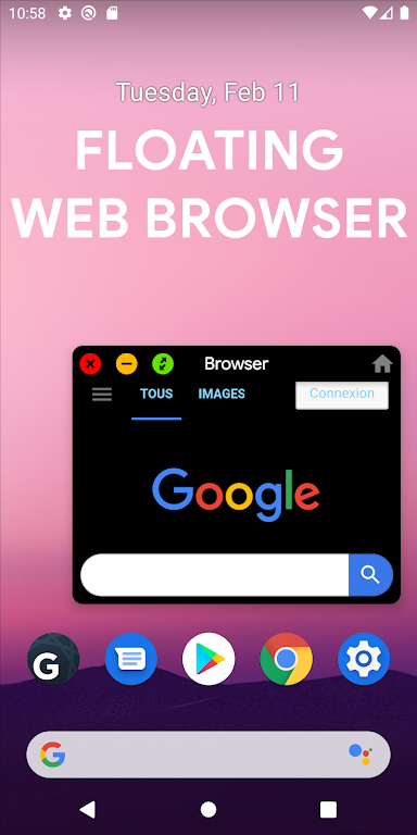 G Web: Focus Internet Browser Screenshot1