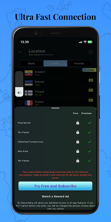 Billion VPN－Secure Safer Proxy Screenshot3