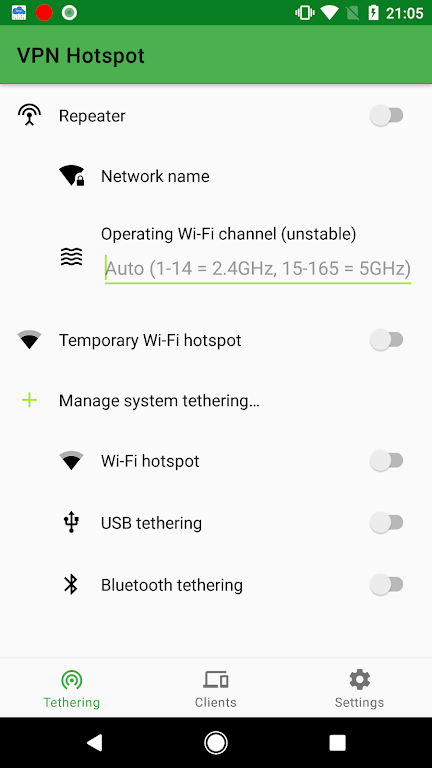 VPN Hotspot Screenshot1