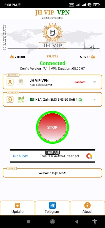 JH VIP VPN Screenshot1