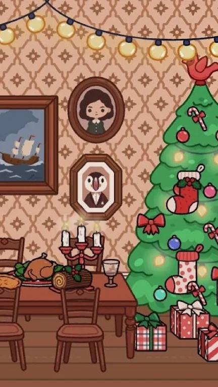 Toca Room Christmas Decorate Screenshot3