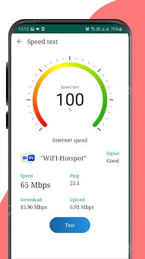 Speed test Wi-Fi & 3G, 5G, 4G Screenshot2