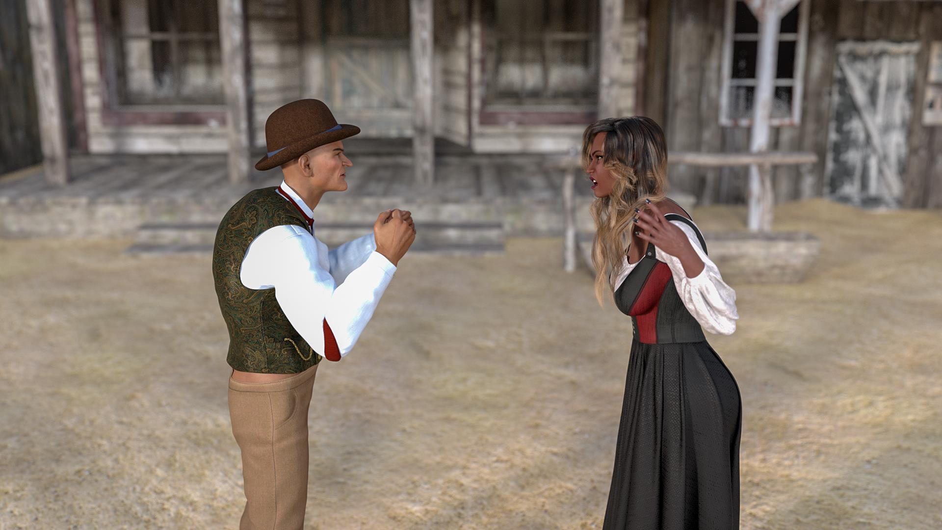 A Lewd Detective in Wild West Screenshot1