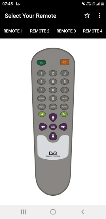 DD FreeDish Remote Control Screenshot1