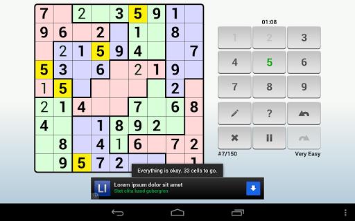 Andoku Sudoku 2 Free Screenshot2