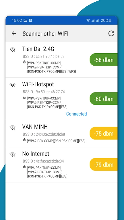 Router Admin and WiFi Analyzer Screenshot3