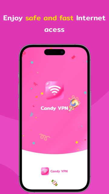 Candy Proxy: Fast & Safe VPN Screenshot1