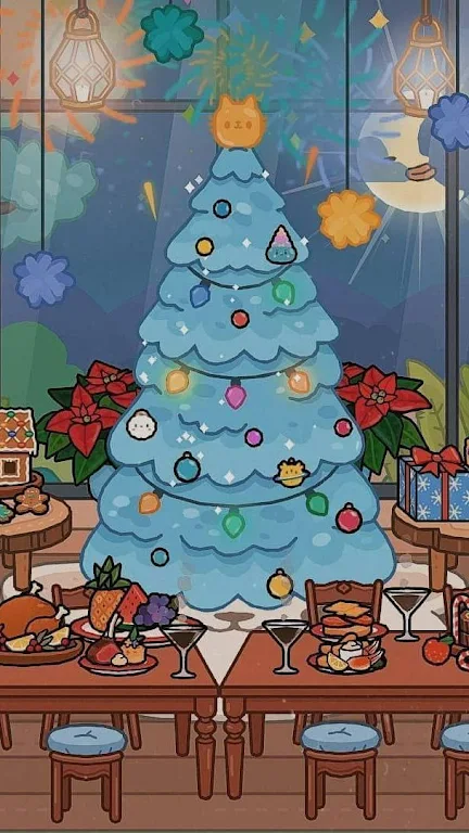 Toca Room Christmas Decorate Screenshot1