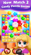 Candy Sweet Bee Puzzle Game Screenshot2