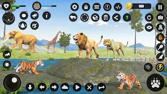 Tiger Simulator Animal Games Screenshot1