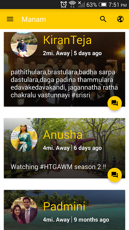 Manam App - 100% Telugu App Screenshot3