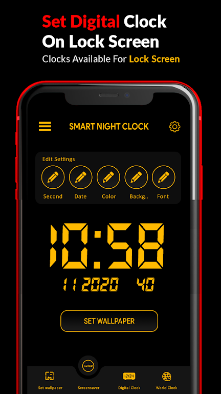 Alarm Clock: Smart Night Watch Screenshot2