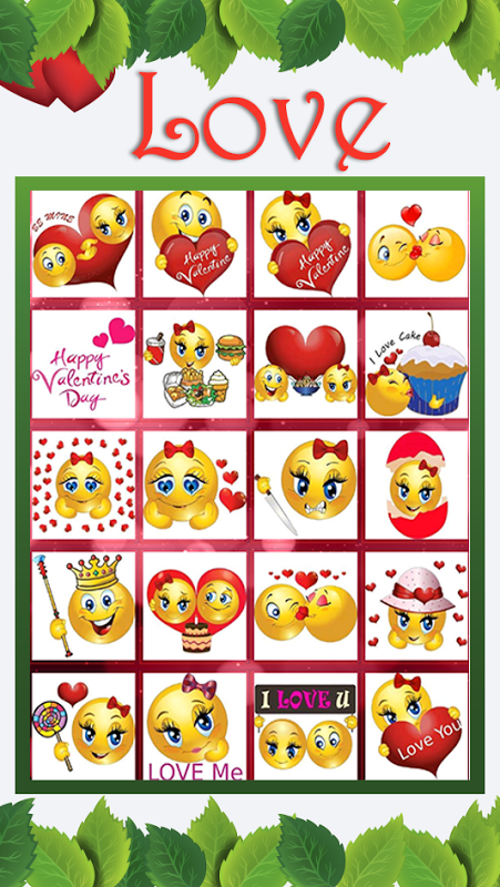 Valentine Love Emojis Screenshot3