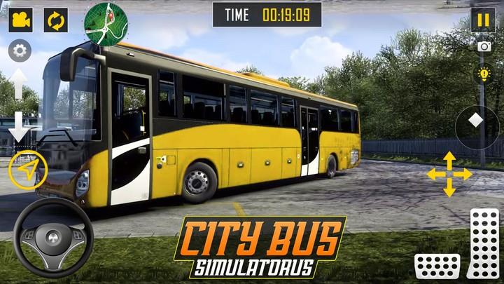 Modern Bus Coach Driving Games Screenshot4