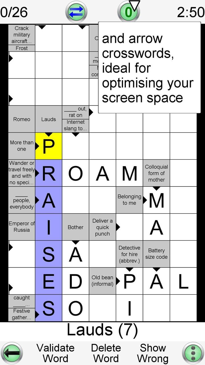 Barred Crossword Screenshot3