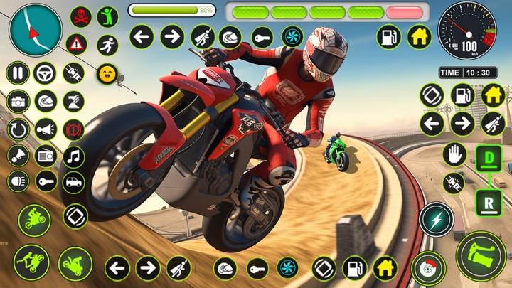 Mega Ramp Moto Stunt Bike Game Screenshot3